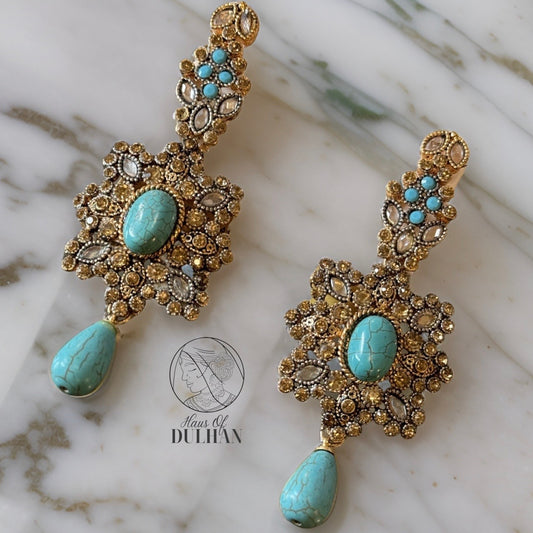 Anjum Feroza Drop Earrings