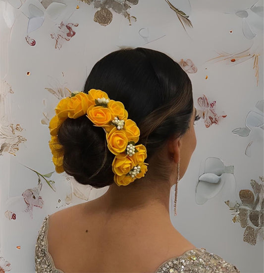 Nidhi- Yellow String Wrap